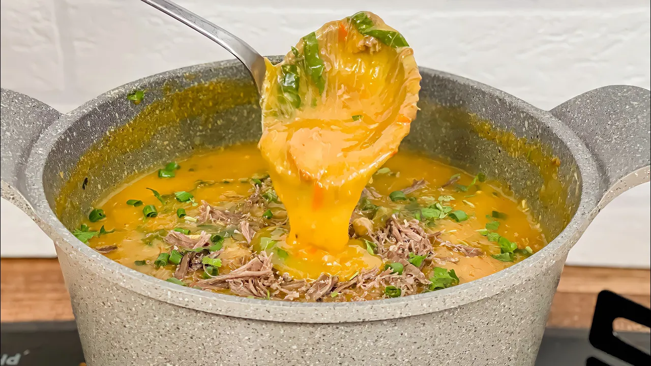 SOPA DE MACARRÃO COM CARNE MOIDA E LEGUMES FÁCIL | RECEITAS DA CRIS. 