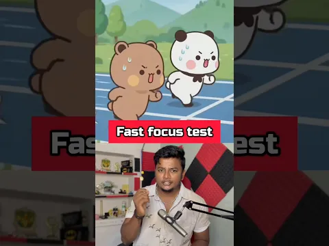 😵‍💫 Fast Focus Test ‼️