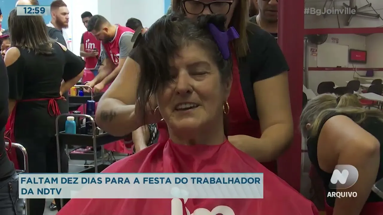 Faltam dez dias para a Festa do Trabalhador da NDTV