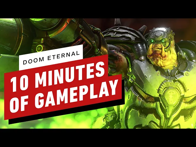 Doom Eternal - 10 Minutes of Intense Gameplay