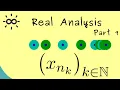 Real Analysis 9 Subsequences and Accumulation Values