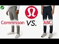 Lululemon Commission Pant VS ABC Pant Review