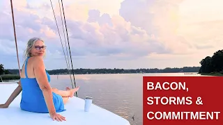 #Sailing #AnnapolisAnchorages PLUS Bacon Sails & Marine AND Naval Academy