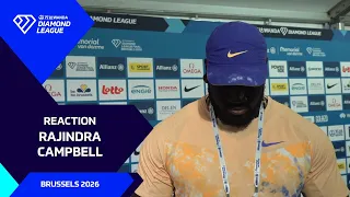 "Third time's a charm!" - Rajindra Campbell on winning the Diamond League Final in Brussels