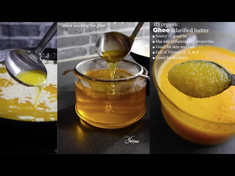 Homemade Ghee / Clarified Butter #shorts