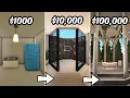 BUILDING A BATHROOM IN BLOXBURG with 1k 10k and 100k