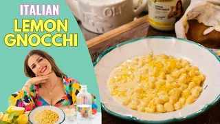 ITALIAN Lemon Gnocchi
