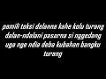 Download Lagu B3VOICE ft PAUL- FAMILI TAKSI | Lirik video