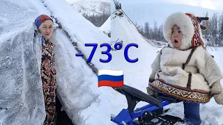 Life in - 73 degrees Celsius how did the Nenets survive in such a cold place