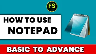 Learn Basic to Advanced Step-by-Step Microsoft Notepad Tutorial
