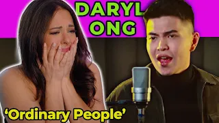 Download Daryl Ong 'Ordinary People' Cover Reaction \u0026 Breakdown MP3