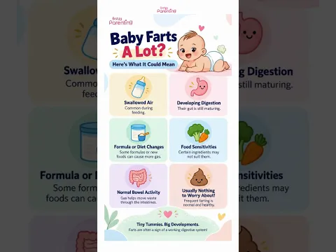 Baby Farts a Lot? Here’s What It Could Mean