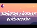 Download Lagu Olivia Rodrigo – drivers license (Lyrics / Letra)