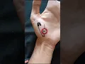 Download Lagu Letter M ⭕ || DIY tattoo pen 🖐️ #shorts #youtubeshorts #art #tattoo #artist