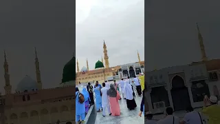 القبة الخضراء المسجد النبوي السعودية المسجد النبوي المدينة المنورة صلوا على النبي 