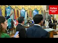 Download Lagu BREAKING NEWS: Trump Takes Questions From Reporters As Government Shutdown Hits Day 15