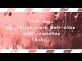 Lirik lagu Ost. Milea suara dari dilan.  Iqbal ramadhan (dulu)