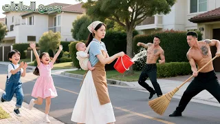 أم فقيرة تبيع الزهور أنقذت رضيع ين ب د ل اء ة ماء لت صدم أن هما أولاد الـCEO فتغي ر مصيرها 