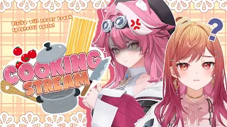 【COOKING STREAM】TEACHING RIRIKA HOW TO COOK SPAGHETTI! :)