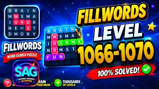 FILLWORDS level 1066 1067 1068 1069 1070