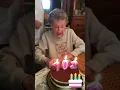 Download Lagu Grandmother loses her dentures while blowing out her 102 candles 😂😂 so funny