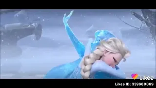 إلسا وانا على اغنية حلمي تحطم واختفى 