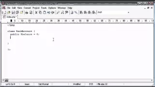 Beginner PHP Tutorial 190 Classes Properties and Methods
