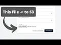 Laravel How to Upload Files to Amazon S3