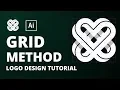 Download Lagu X heart Logo Tutorial Using the Grid Method | adobe illustrator CC