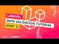 Laravel Data Validation Tutorial - Part 2