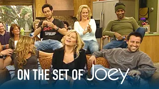 Ellen Visits the 'Joey' Set