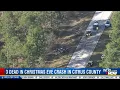 3 killed in Citrus crash car hit head-on by driver in no-pass zone police say