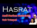 Hasrat  -  Andi Meriem Mattalatta ft. Bob Tutupoly  (Lirik)