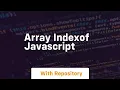 Array indexof javascript
