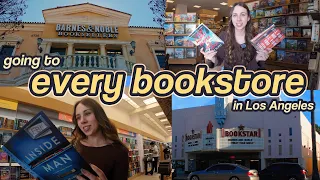 Book shopping at EVERY Bookstore in Los Angeles DOING BOOK STUFF VLOG part 1