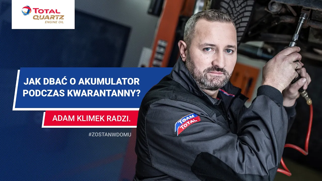Jak dbać o akumulator podczas kwarantanny?  | Adam Klimek | Team Total : Youtube video player
