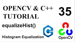 OPENCV C TUTORIALS - 35 Histogram Equalization