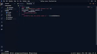 How to create a guess number game with python part 1