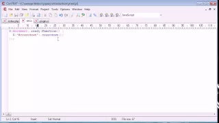 jQuery Tutorial 125 Plugin callback functions