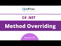 Method Overriding C Net - Session 53
