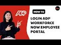 ADP Workforce Now Employee Login How to ADP Workforce Now Employee Portal Account