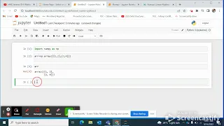 Inverse and Determinant of Matrix using python Linear Algebra