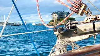 Sailing to Newport
