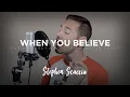 Download Lagu When You Believe - Mariah Carey \u0026 Whitney Houston (cover by Stephen Scaccia)