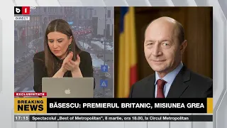 POLITICA ZILEI. BĂSESCU: CG ERA SUSȚINUT DE ACEASTĂ GRUPARE/AUTORITĂȚILE SĂ MEARGĂ PÂNĂ LA CAPĂT. P3