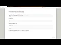 JavaScript ES5 part 3 Functions as Values