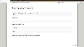 JavaScript ES5 part 3 Functions as Values