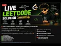 LIVE LeetCode DSA Practice Chill Mode Solving Problems Together