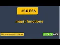 ES6 map function Step by Step Tutorial for ES6 - JavaScript