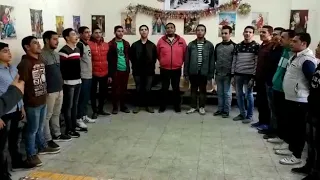 لحن  الليلويا جي افميفي  مع دفعة             بمعهد ديديموس  المعلم مجدي بخيت دندنها